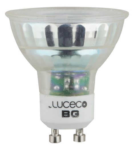 LUCECO LGDN5W50P 5W 4000K LED GU10 Dimmable Lamp (10 Pack)