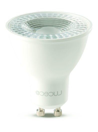 Luceco LGDC5W37P Cool White 5W 6500K LED GU10 Dimmable Lamp