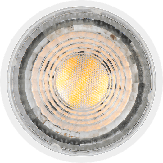 LUCECO LGDW5W50P 5W 2700K LED GU10 Warm White Dimmable Lamp (10 Pack)