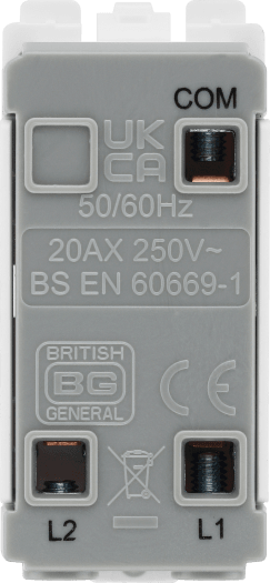  R12EL Back- The Grid modular range from British General allows you to build your own module configuration with a variety of combinations and finishes.
