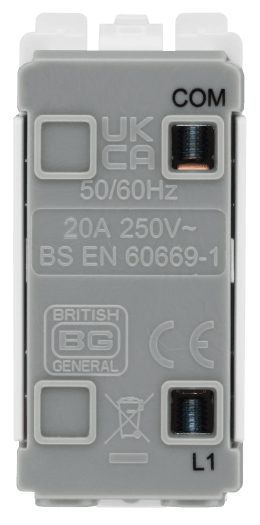 R14 Back - The Grid modular range from British General allows you to build your own module configuration with a variety of combinations and finishes.