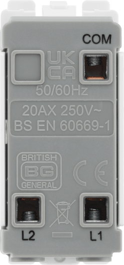 RPCDB12 Back - The Grid modular range from British General allows you to build your own module configuration with a variety of combinations and finishes.