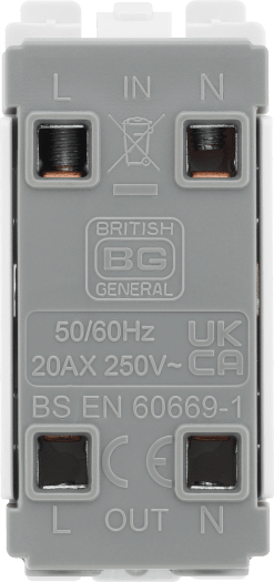 RPCDB30KY Back- The Grid modular range from British General allows you to build your own module configuration with a variety of combinations and finishes.