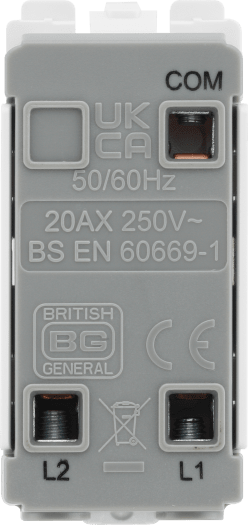 RPCDW12KY Back- The Grid modular range from British General allows you to build your own module configuration with a variety of combinations and finishes.