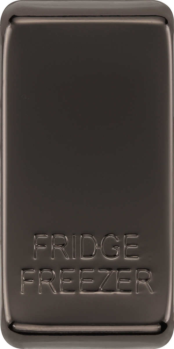 BG RRFFBN Nexus Grid Black Nickel 'FRIDGE FREEZER' Rocker