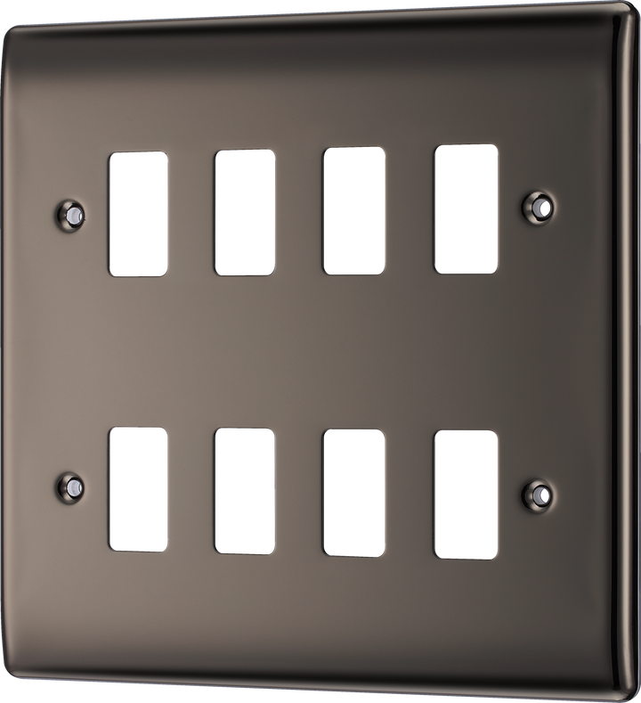 RNBN8 Front - The Grid modular range from British General allows you to build your own module configuration with a variety of combinations and finishes.