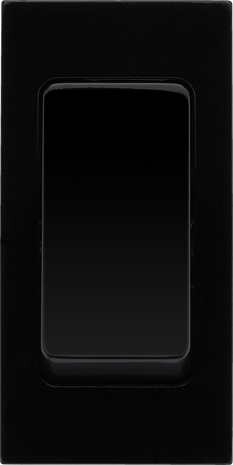 BG EMSW30B Euro Module 20A DP Switch - Black