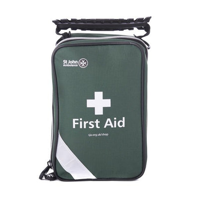 St John Ambulance BS 8599-1 Compliant Travel & Motoring First Aid Kit - Zenith Pouch by St John Ambulance (Safelincs-STJZWKFATM)