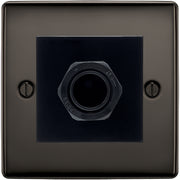 BG Nexus Black Nickel 45A Flex Outlet Euro Module | Black Insert by British General (BG-NBNEMS2+EM45AFO)