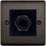 BG Nexus Black Nickel 45A Flex Outlet Euro Module | Black Insert by British General (BG-NBNEMS2+EM45AFO)