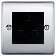 BG Nexus Polished Chrome 13A Unswitched Socket NPCUSSB by British General (BG-NPCUSSB)