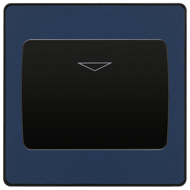 BG Evolve Matt Blue Hotel Key Card Switch PCDDB