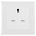 BG Nexus White Moulded 13A Unswitched Socket NWMUSSW