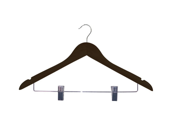 Corby Burlington Guest Hanger in Black with Clips & Hook