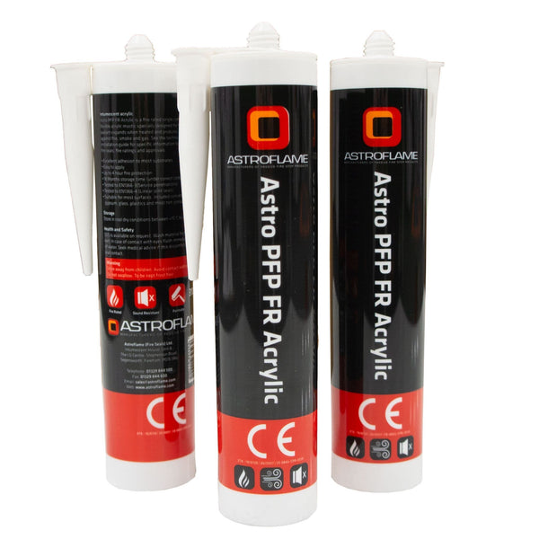 Astroflame PFP FR Acrylic - CE/UKCA (Cartridge - White 310ml)