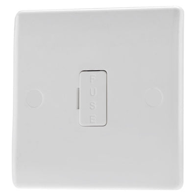 BG Nexus 13A Unswitched Fused Connection Unit White & 32mm Pattress Back Box