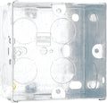 BG HGS06 1 Gang 47mm Steel Knockout Box