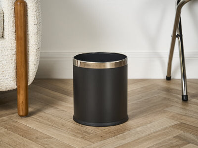 9L Double Layer Bin (BIN0014) in Black by Corby of Windsor (Corby-27580)