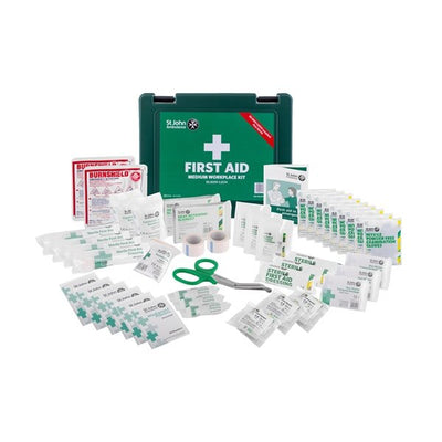 Extinguishers & Equipment: St John Ambulance BS 8599-1 Compliant Workplace First Aid Kits Large by St John Ambulance (SAFELINCS-STJSWKFAL)