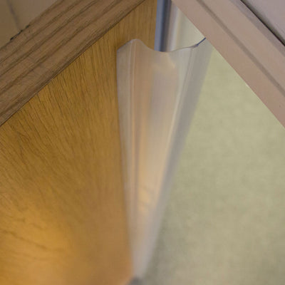 Astro Finger Guard Clear Transparent for Doors by Astroflame (ASTRO-AFFGCL)