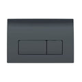 Geberit Delta50 WC Dual Flush Plate - Black - 115.119.DW.1