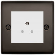 BG Nexus Metal Black Nickel 5A Unswitched Socket NBN29W by British General (BG-NBN29W)