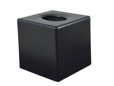 Corby Devon Cube Tissue Box Cover in Black by Corby of Windsor (Corby-12730)