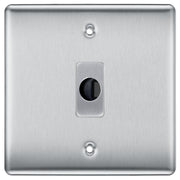 BG Nexus Brushed Steel Flex Outlet Socket NBSFLEX by British General (BG-NBSFLEX)