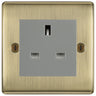 BG Nexus Antique Brass 13A Unswitched Socket NABUSSG by British General (BG-NABUSSG)