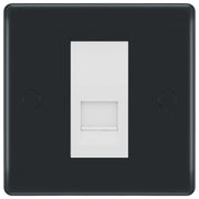 BG Part M Single IDC Master Telephone Socket - White Insert