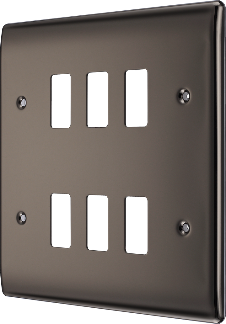 BG Electrical RNBN6 Nexus Grid Black Nickel – Kent Traders