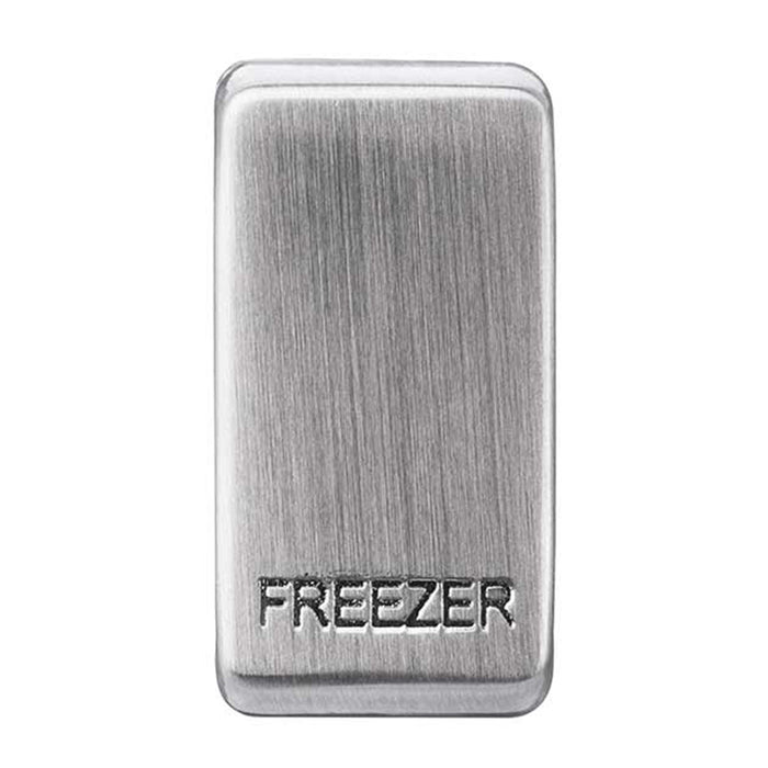 BG GRFZBS Nexus Grid Brushed Steel 'Freezer' Rocker