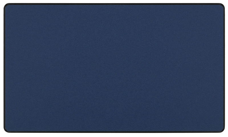 BG Evolve PCDDB95B Double Blank Plate - Matt Blue (Black)