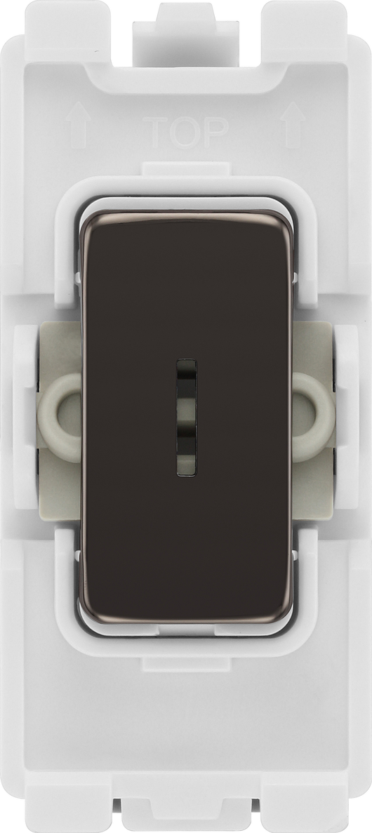 RBN12KY Front - The Grid modular range from British General allows you to build your own module configuration with a variety of combinations and finishes.