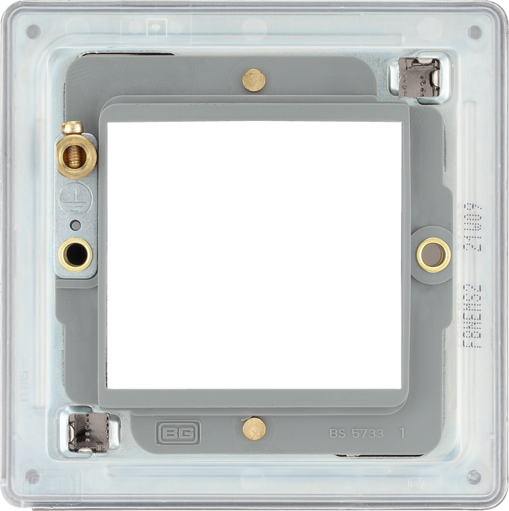 FBNEMS2 Back - The Euro Module range from British General combines plates and interchangeable modules so you can configure your own bespoke switches and sockets.