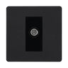 BG Evolve Matt Black Satellite Socket PCDMB64B by British General (BG-PCDMB64B)