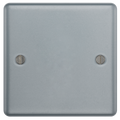 BG MC504 Metal Clad | 1 Gang Blank Plate
