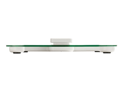 Corby Sandwell Battery Free Digital Bathroom Scales in White/Clear