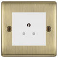BG Nexus Metal Antique Brass 5A Unswitched Socket NAB29MW