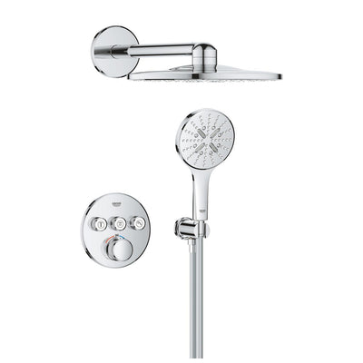 Grohe Grohtherm SmartControl Concealed Shower System with Rainshower SmartActive 310 - 1039970000 by Grohe (Grohe-1039970000)