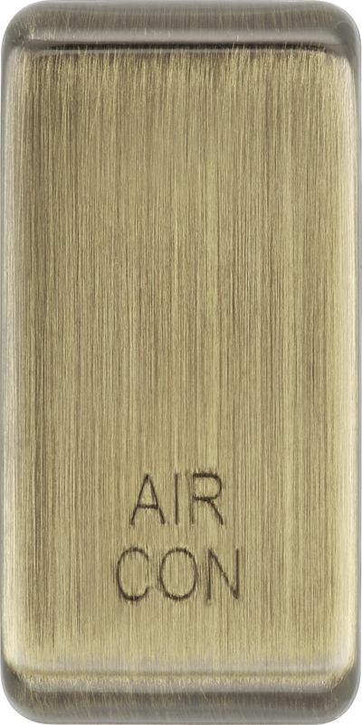 BG RRACAB Nexus Grid Antique Brass 'AIR CON' Grid Rocker