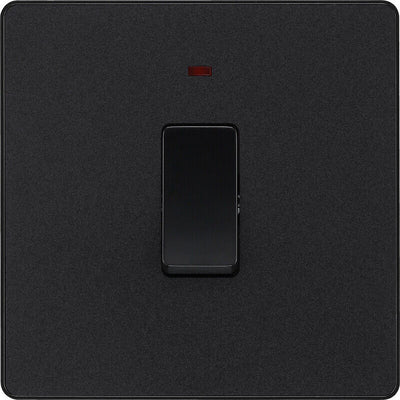 BG Evolve Matt Black Screwless Switches & Sockets Black Inserts Full Range by British General