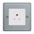 BG MC528 Metal Clad 2A Round Pin Unswitched Socket