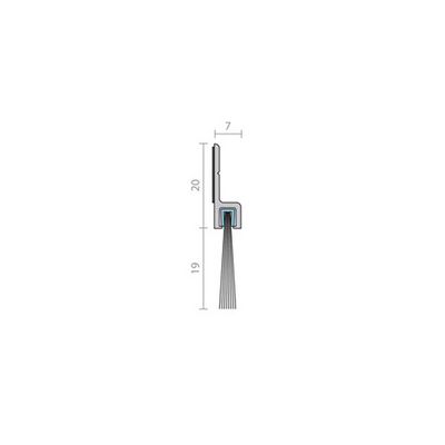 Self Adhesive Seal - RP75 (2250mm) by Astroflame (Astro-ADRP75/2250)