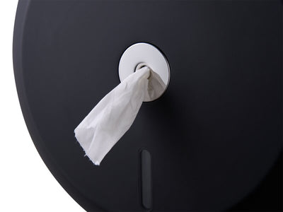 Bremmer Linea Toilet Roll Dispenser in Black