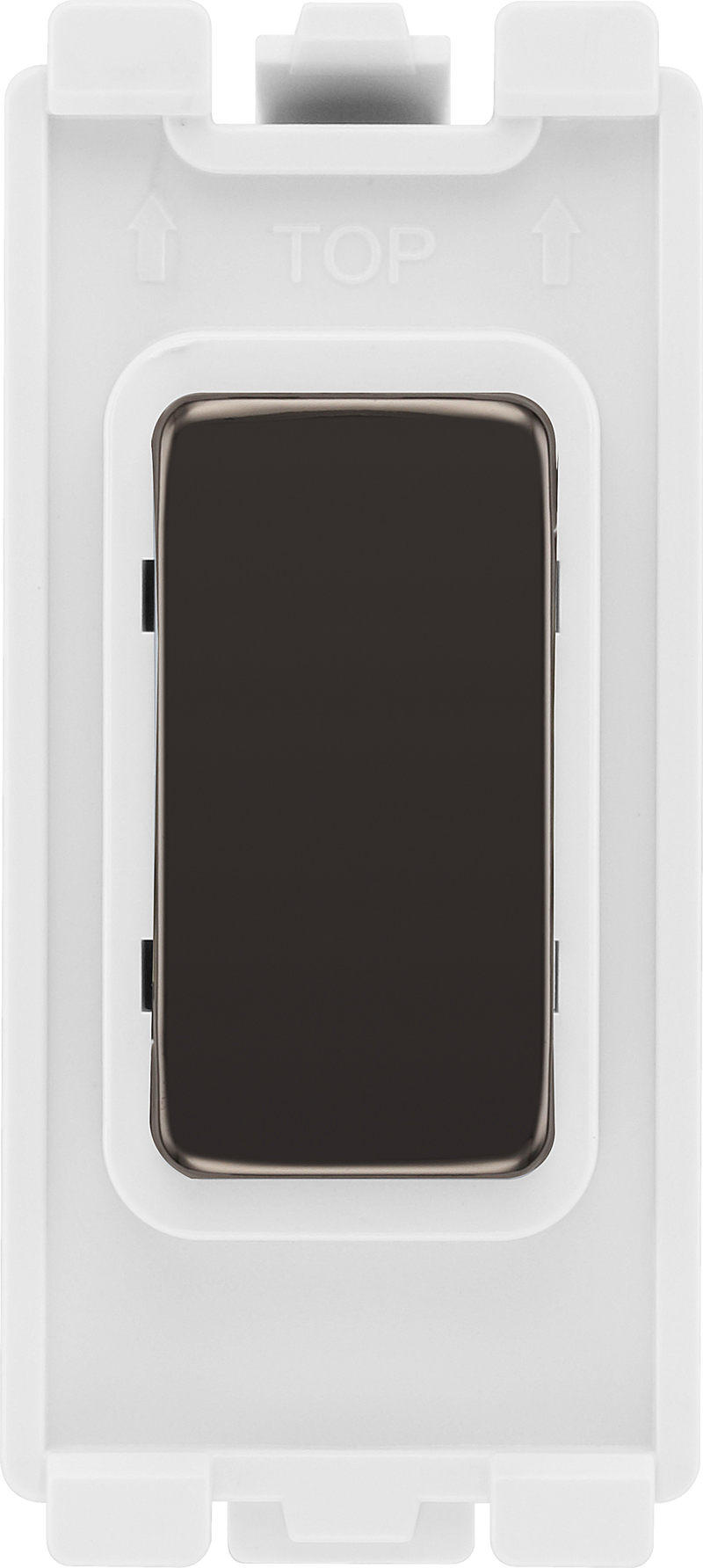 BG Electrical RBNBLNK Nexus Grid Black Nickel Blank Module