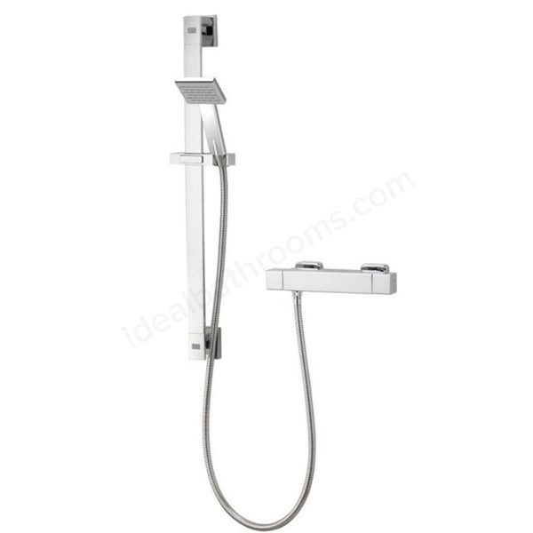 Aqualisa AQ Collection Cool touch square bar valve (incl fixing kit) - LP/HP - AQSQBAR1