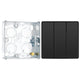BG Evolve Black Chrome 2 Way Triple Edge to Edge Rocker Switch PCDBC43EB with 25mm Steel Back Box