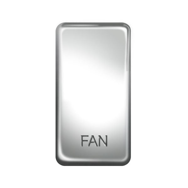 BG GRFNPC Nexus Grid Polished Chrome 'FAN' Rocker