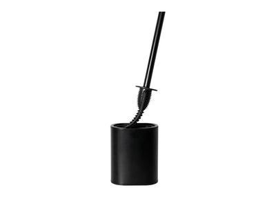 Corby Sana Toilet Brush & Holder in Black by Corby of Windsor (Corby-26487)